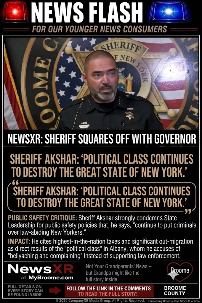 BREAKING NEWS: SHERIFF SQUARES OFF WITH GOVERNOR