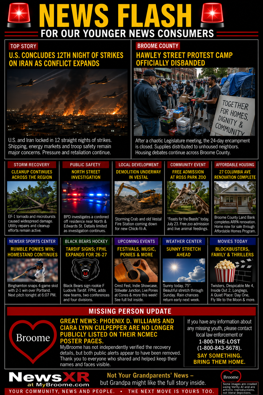 MYBROOME NOW – Thursday, July 23, 2026