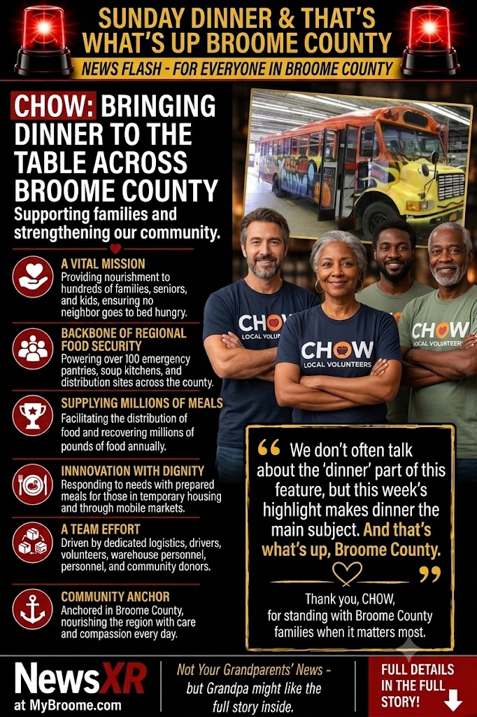 Sunday Dinner and That’s What’s Up Broome County: CHOW